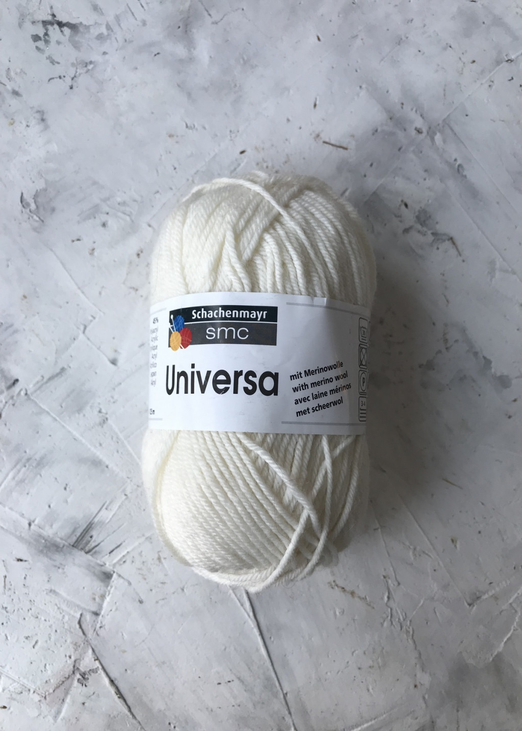 пряжа Schachenmayr Originals Universa цвет 00102