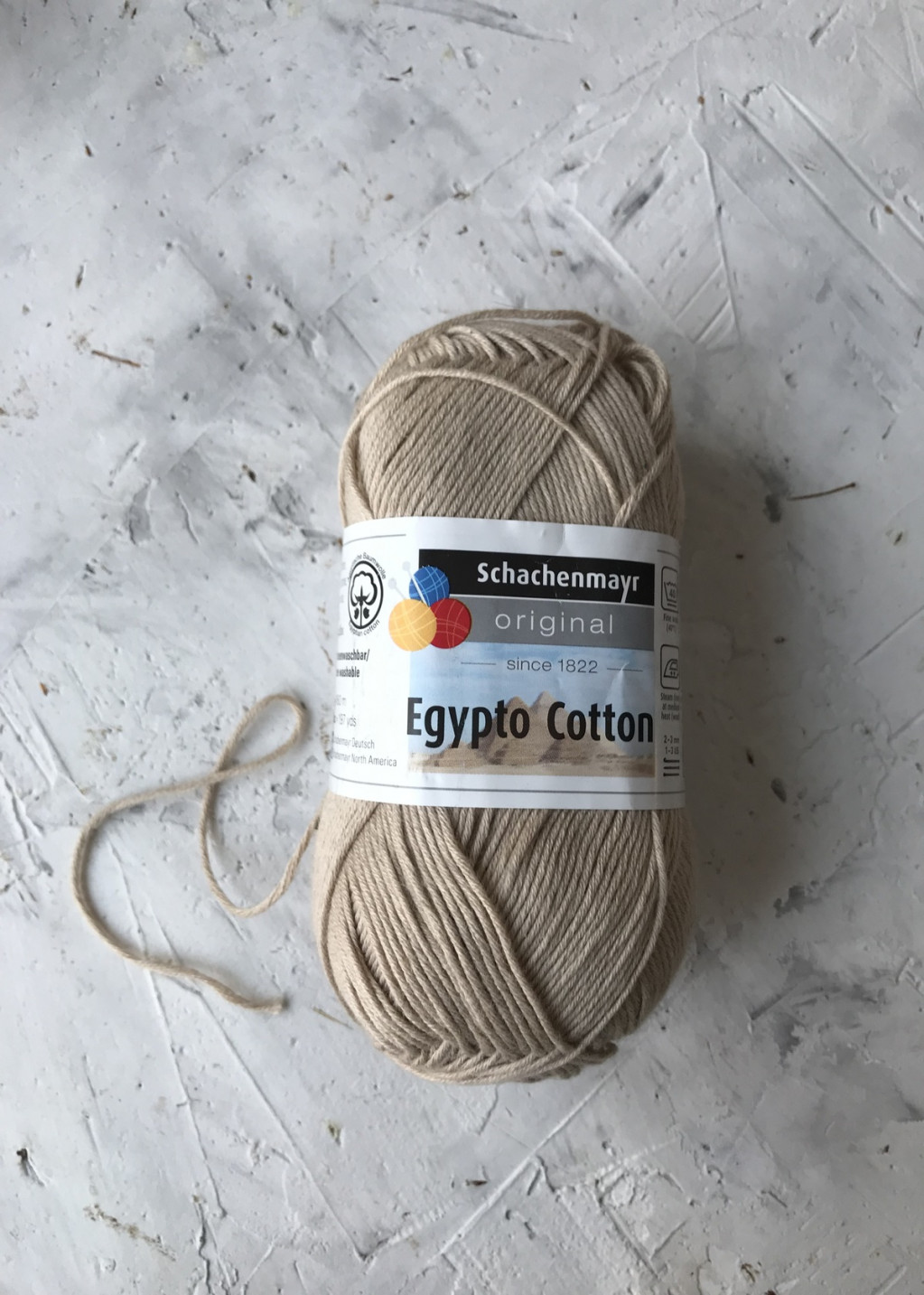 пряжа Egypto Cotton цвет 00112
