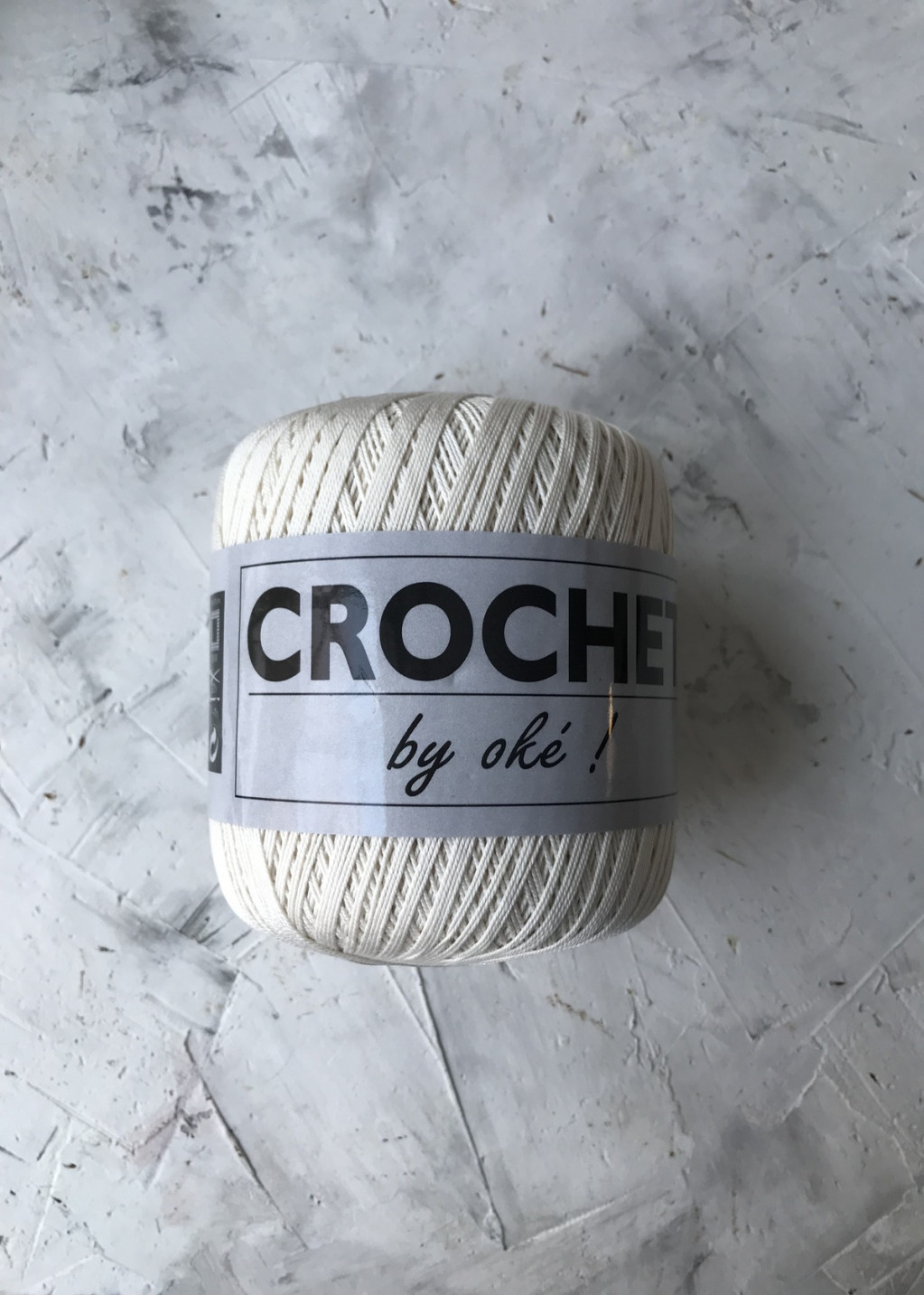 Пряжа Croche цвет Слоновая кость 059