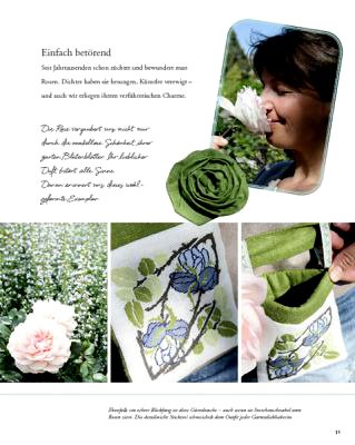 Книга "Rosen fur Dich" /Розы для тебя/, с ПЕРЕВОДОМ, Acufactum Ute Menze,